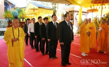 Chính phủ viếng tang HT.Thích Chơn Thiện
